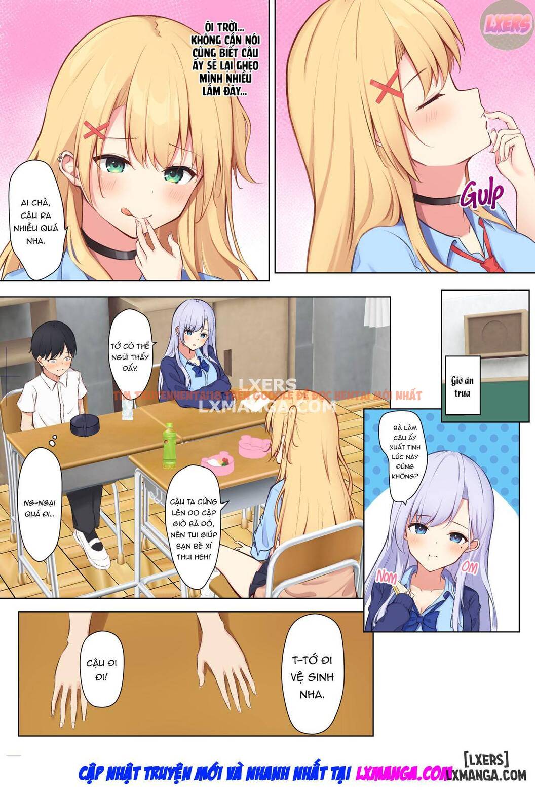 Trang truyện 15 trong truyện tranh Các Em Gái Gyarus Đừng Để Anh Một Mình! - One Shot - www.lxmanga.org