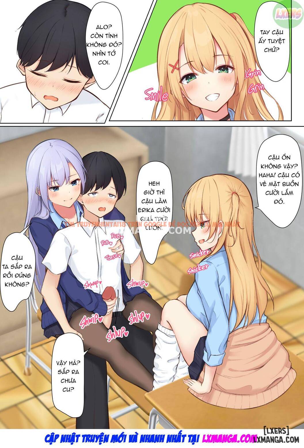 Trang truyện 19 trong truyện tranh Các Em Gái Gyarus Đừng Để Anh Một Mình! - One Shot - www.lxmanga.org