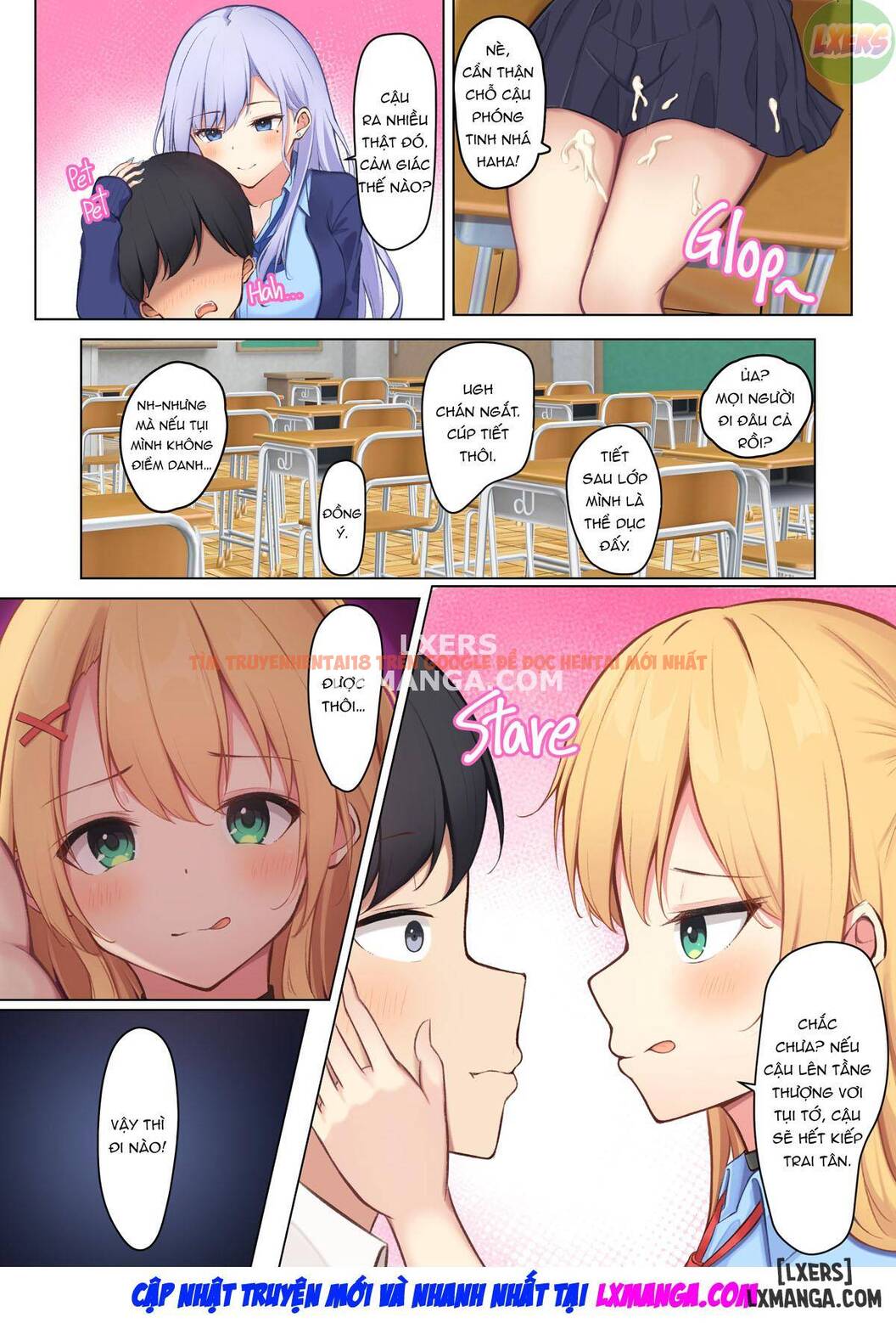 Trang truyện 23 trong truyện tranh Các Em Gái Gyarus Đừng Để Anh Một Mình! - One Shot - www.lxmanga.org