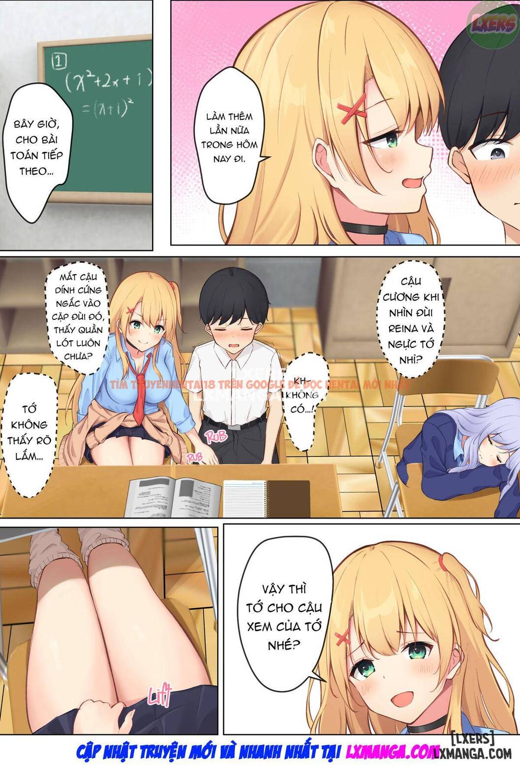 Trang truyện 9 trong truyện tranh Các Em Gái Gyarus Đừng Để Anh Một Mình! - One Shot - www.lxmanga.org