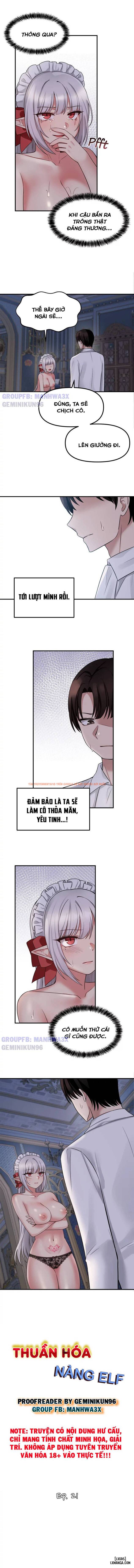 Trang truyện 8 trong truyện tranh Thuần Hóa Nàng Elf - Chapter 21 - hentai24h.pro