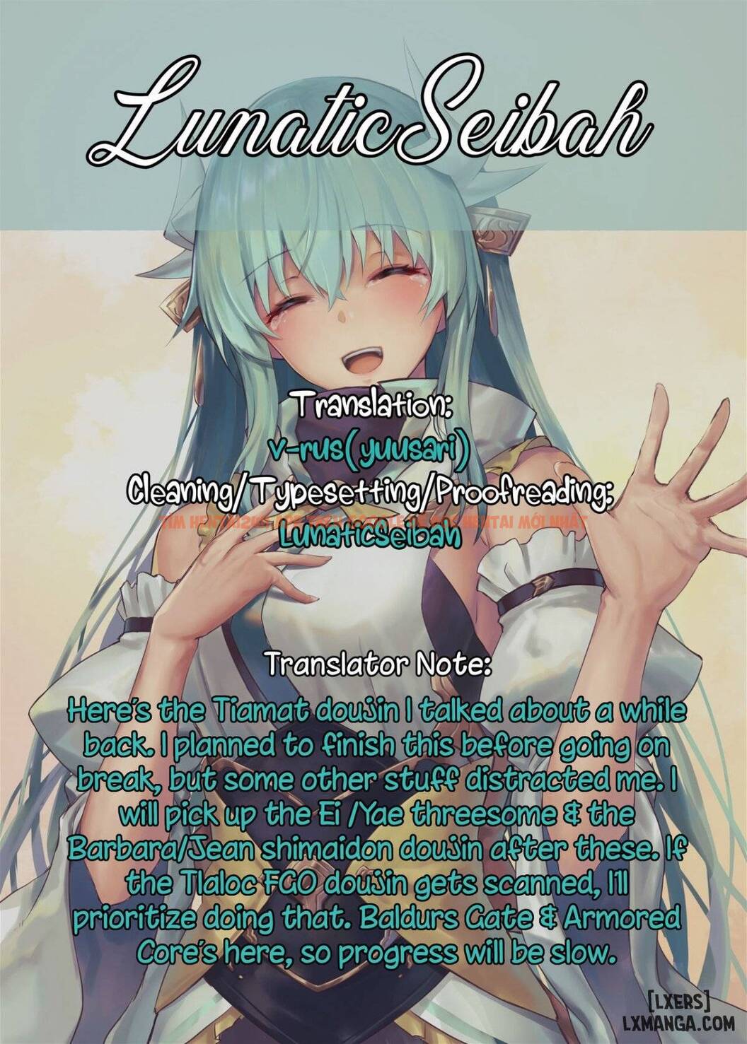 Xem ảnh 20 trong truyện hentai Tình Mẫu Tử Của Tiamat - One Shot - hentaitvn.net