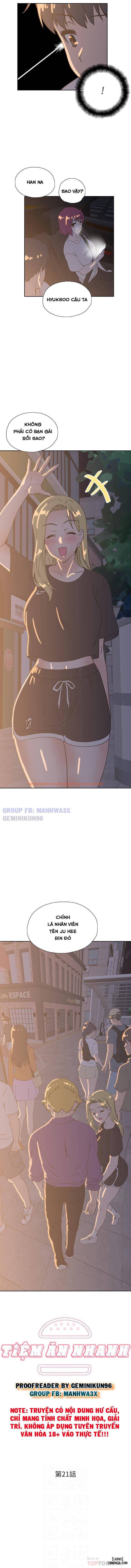 Trang truyện 1 trong truyện tranh Tiệm Ăn Nhanh - Chapter 21 - hentai24h.pro