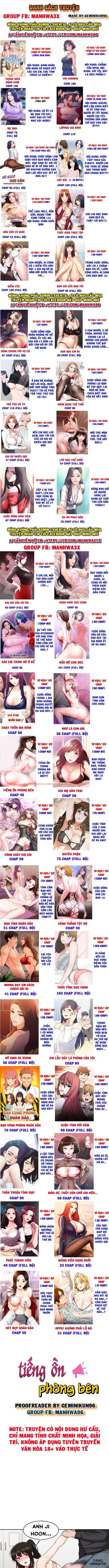 Trang truyện 0 trong truyện tranh Tiếng Ồn Phòng Bên - Chap 16 - lxmanga.org