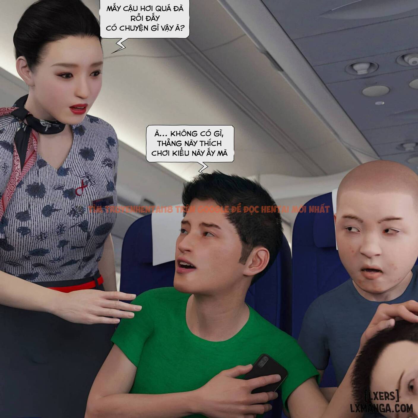 Xem ảnh 11 trong truyện hentai Tiếp Viên Hàng Không - One Shot - www.hentaitvn.net