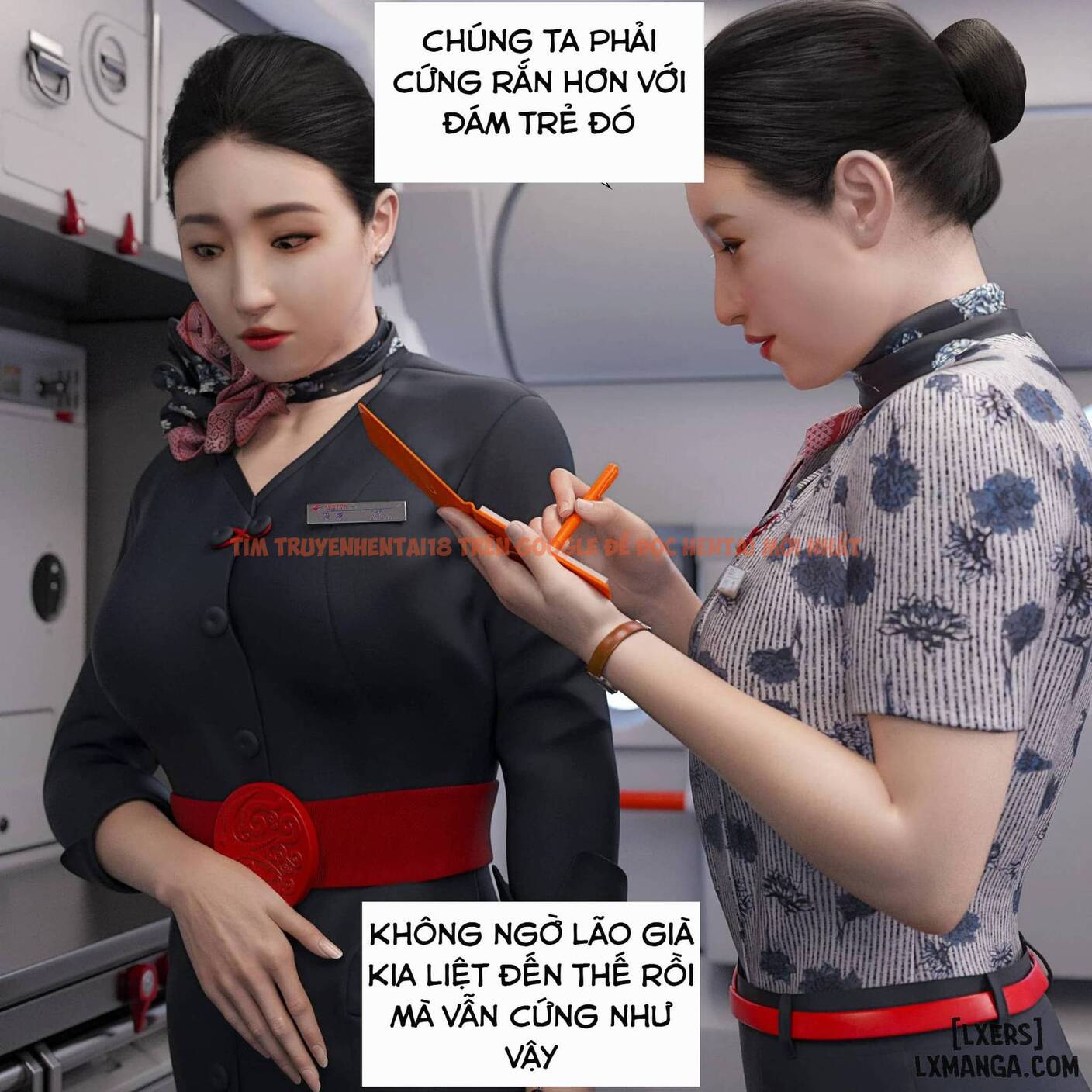 Xem ảnh 25 trong truyện hentai Tiếp Viên Hàng Không - One Shot - www.hentaitvn.net