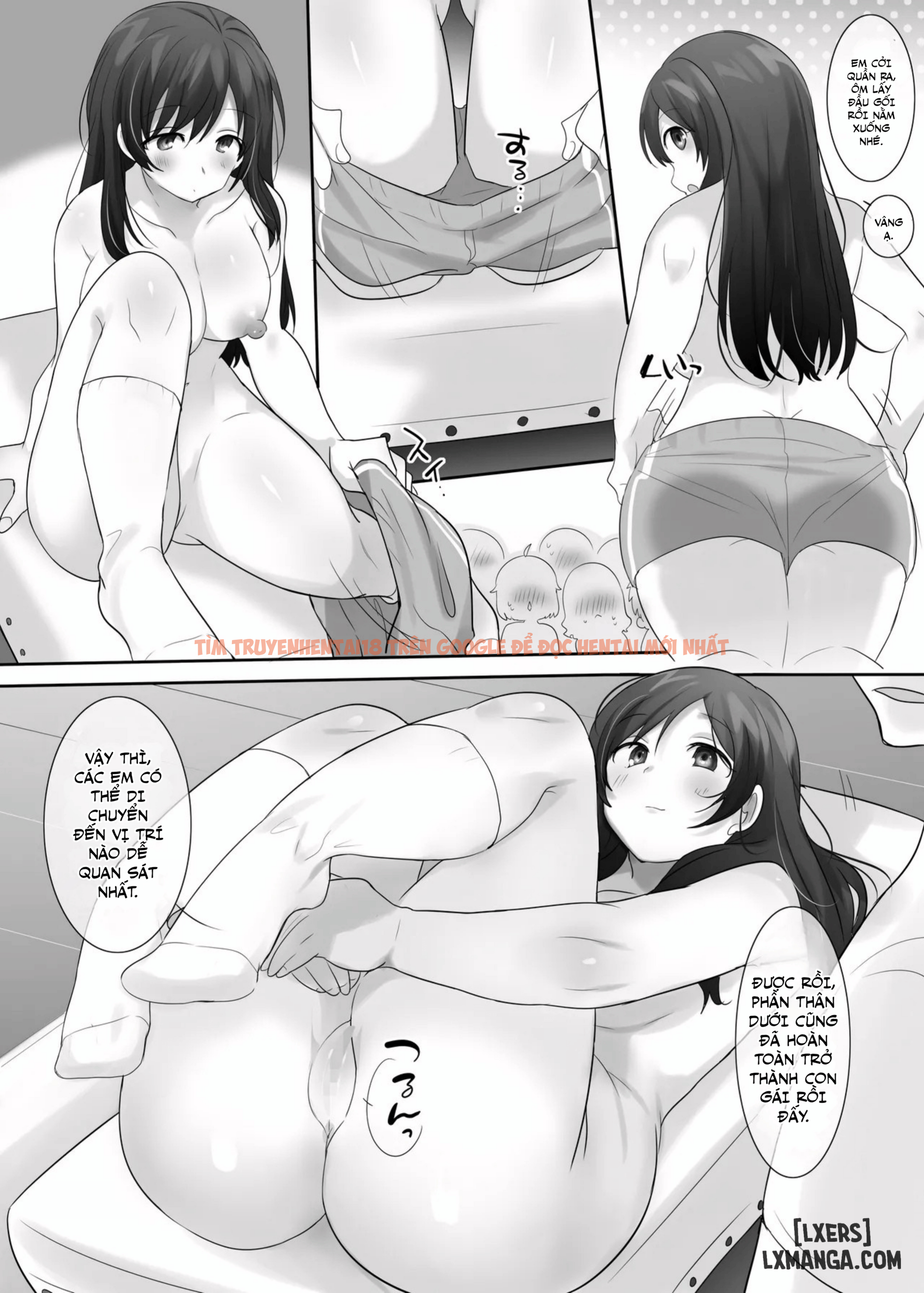 Trang truyện page_009 trong truyện tranh Tiết Học Thể Dục Sức Khỏe: Khi Cả Lớp Đều Biến Thành Con Gái - Chương 1 - lxmanga.org