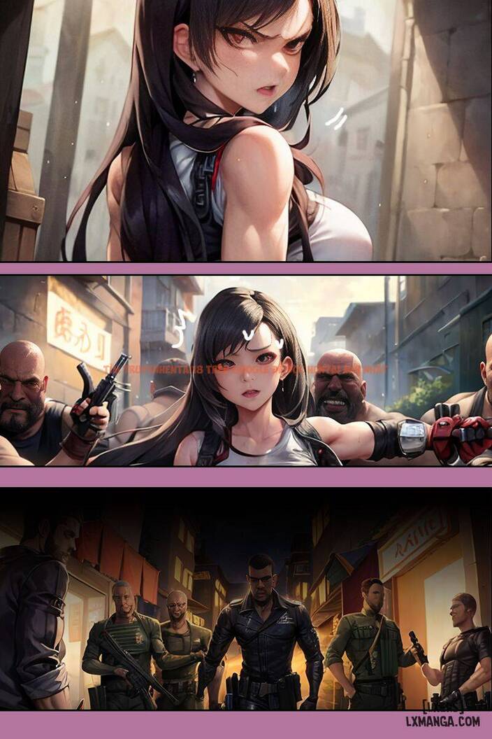 Trang truyện 2 trong truyện tranh Tifa Mắc Kẹt Trong Thung Lũng Bóng Tối - One Shot - hentai24h.pro