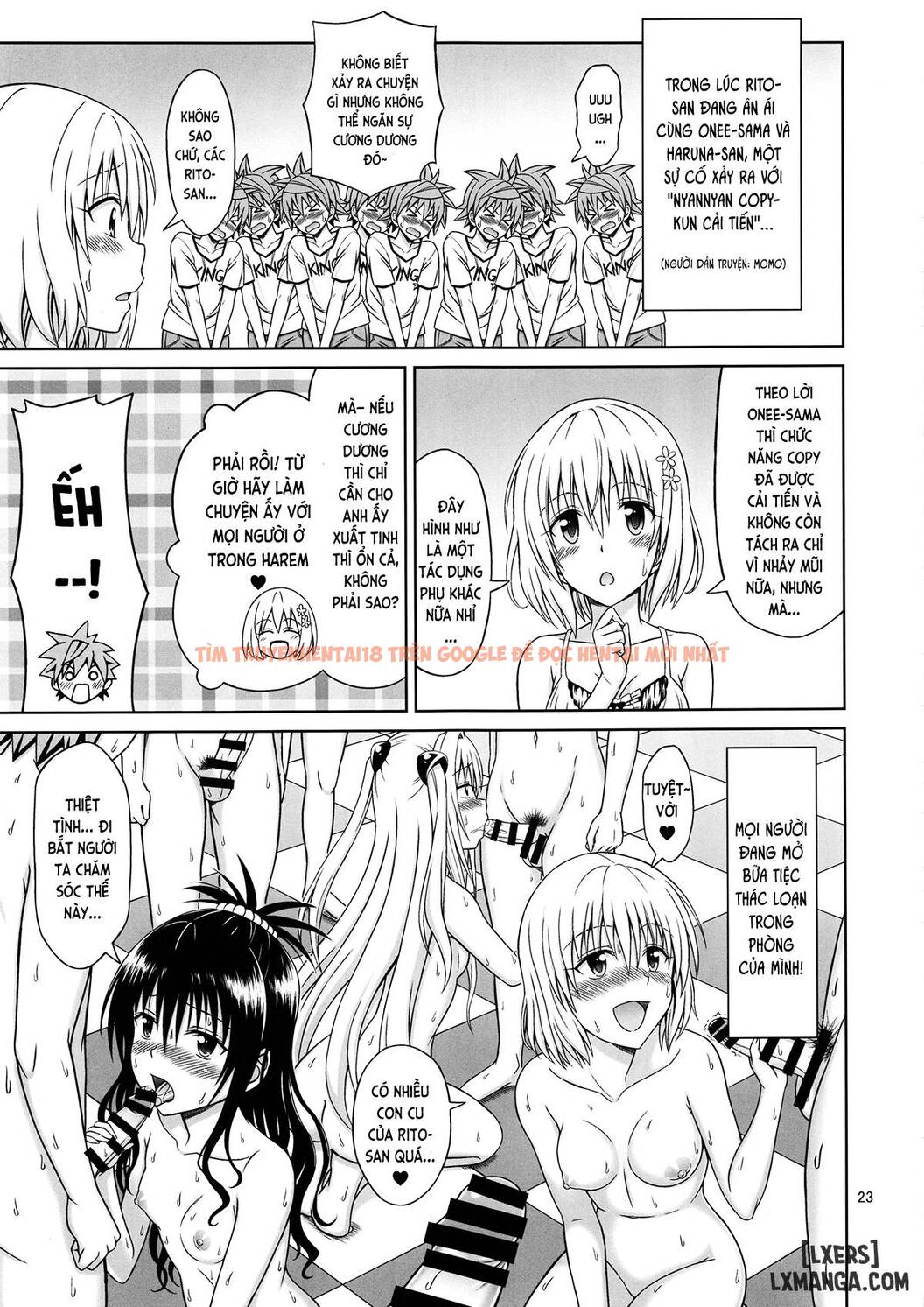 Trang truyện 21 trong truyện tranh To Love-ru Girls - One Shot - www.truyentvn.net