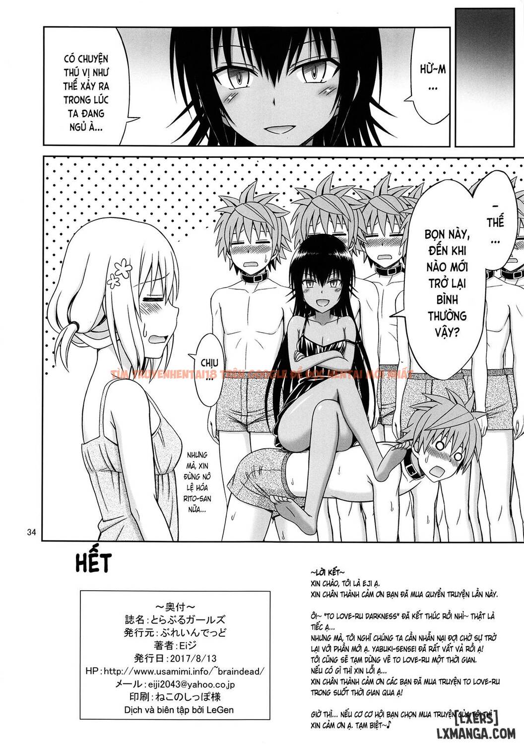 Trang truyện 32 trong truyện tranh To Love-ru Girls - One Shot - www.truyentvn.net