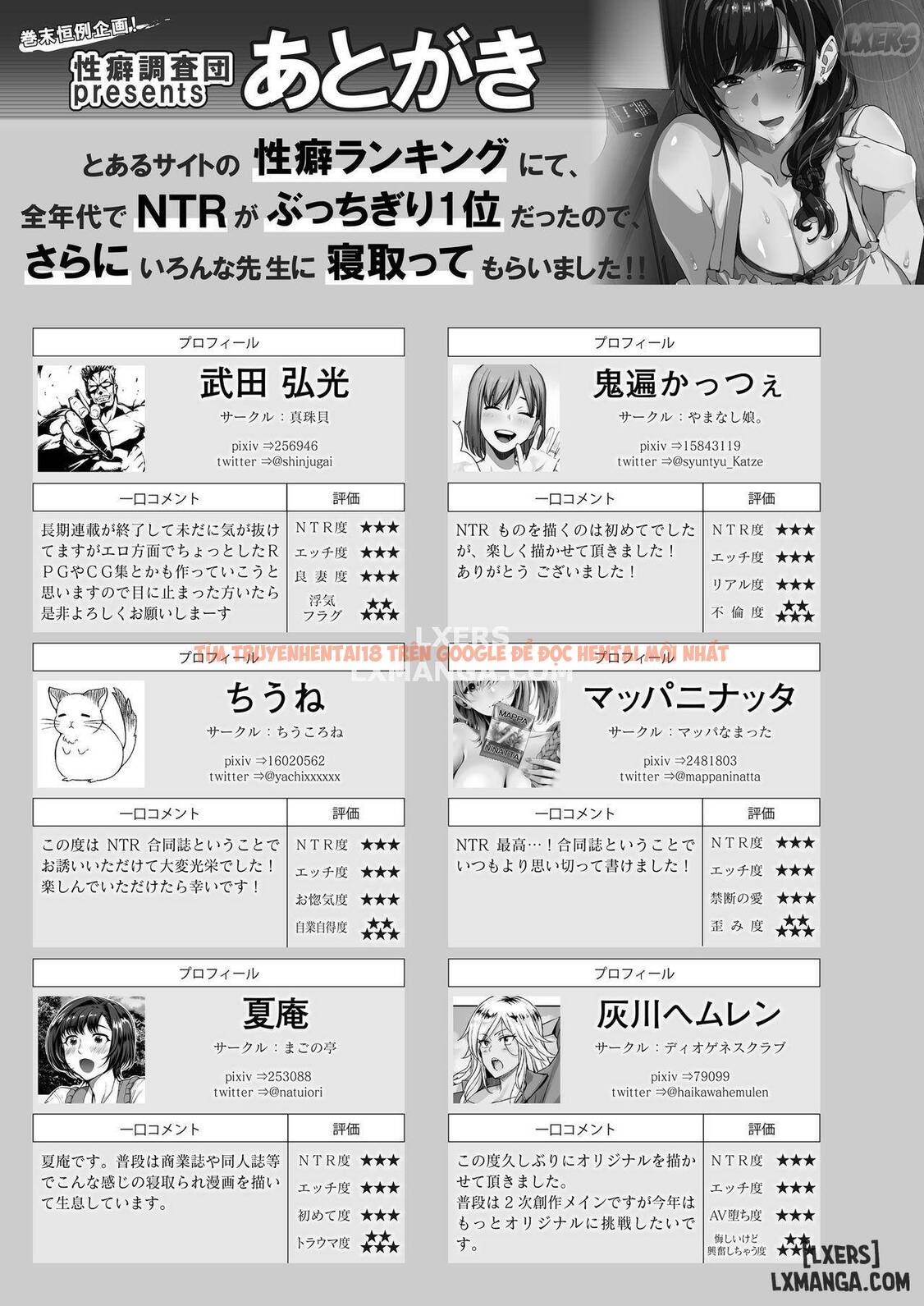 Xem ảnh 40 trong truyện hentai Toaru Site No Seiheki Ranking Nite, Zennendai De Ntr Ga Bucchigiri - Chapter 2 END - hentaitvn.net
