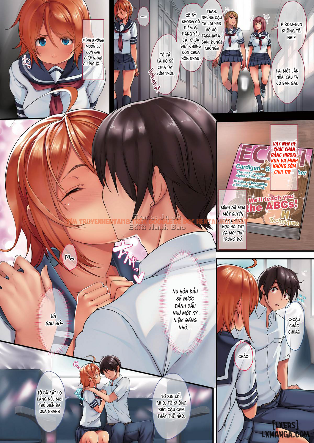 Trang truyện 1 trong truyện tranh Hentai Màu Không Che Lên Giường Với Bạn Gái Hôm Nay - One Shot - truyentvn.net
