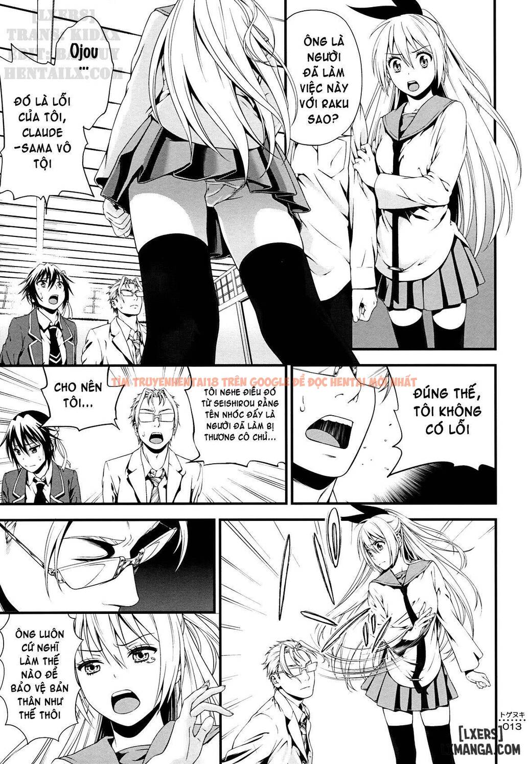 Trang truyện 10 trong truyện tranh Xuyên Màng Trinh Nisekoi - One Shot - truyentvn.net