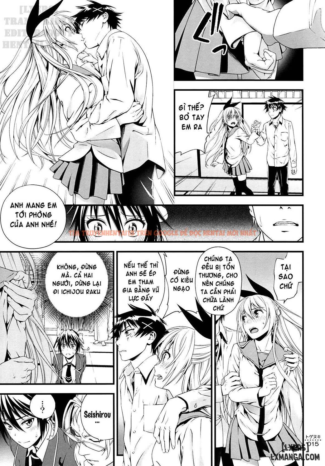 Trang truyện 12 trong truyện tranh Xuyên Màng Trinh Nisekoi - One Shot - truyentvn.net