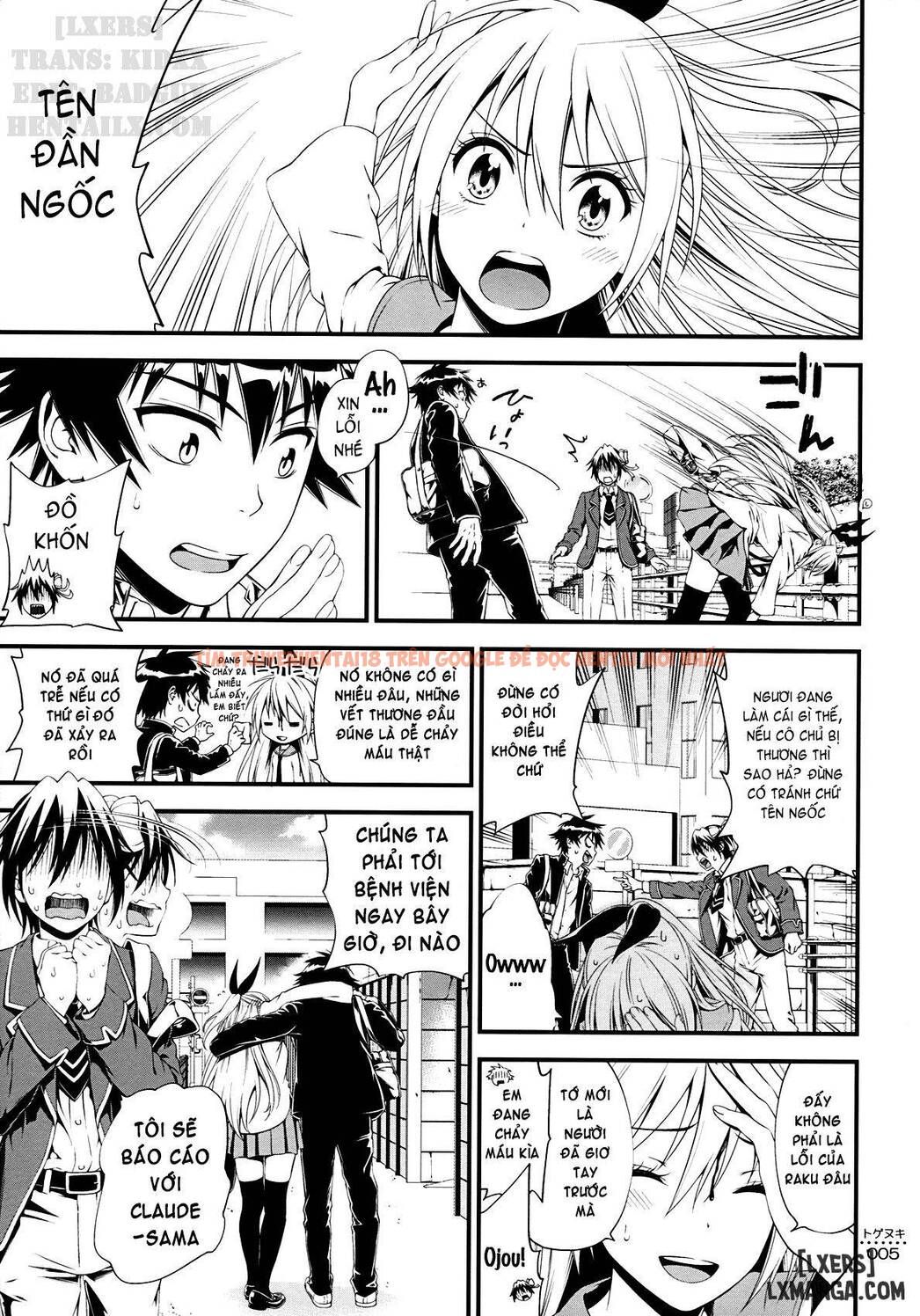 Trang truyện 2 trong truyện tranh Xuyên Màng Trinh Nisekoi - One Shot - truyentvn.net