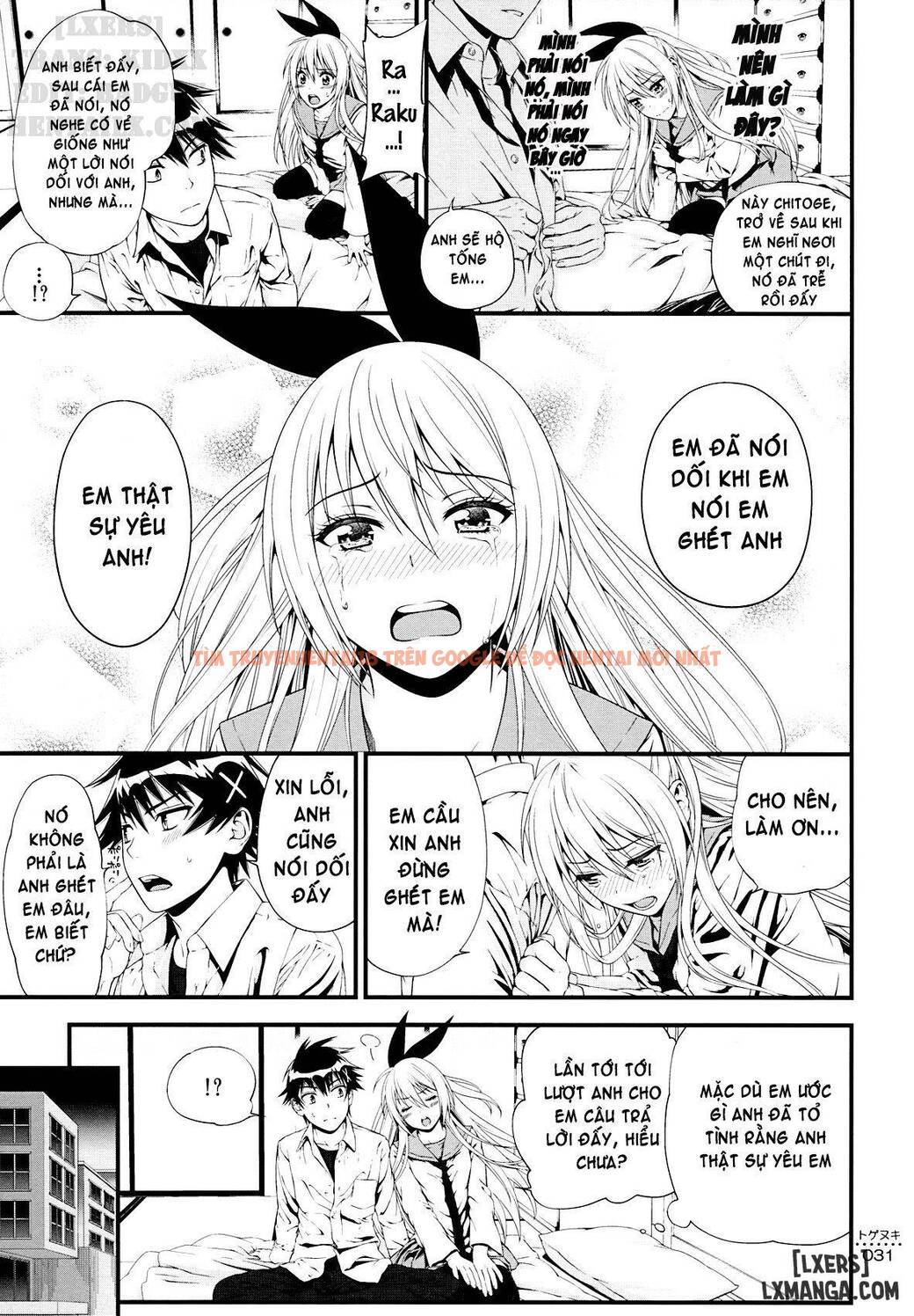 Trang truyện 28 trong truyện tranh Xuyên Màng Trinh Nisekoi - One Shot - truyentvn.net