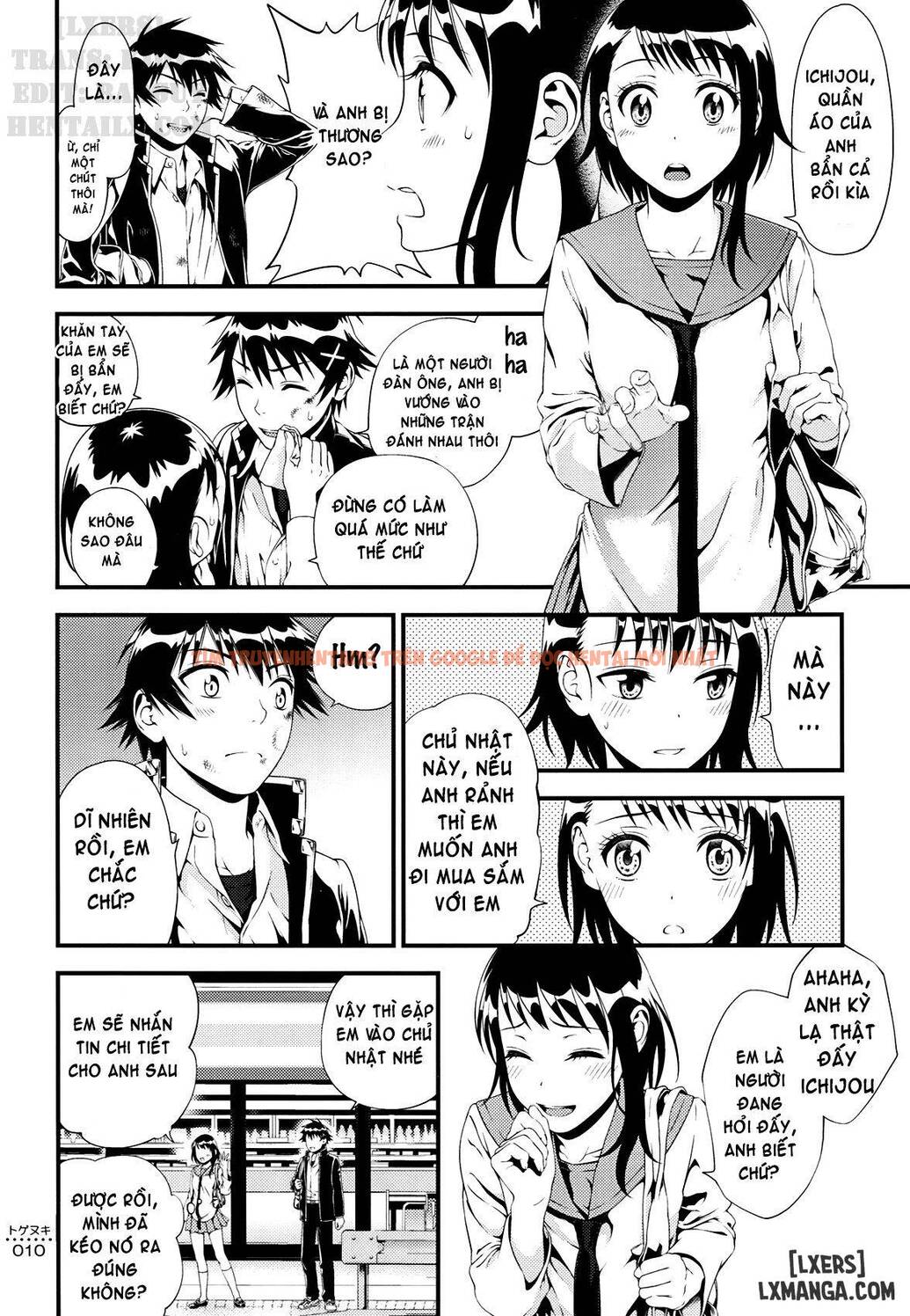 Trang truyện 7 trong truyện tranh Xuyên Màng Trinh Nisekoi - One Shot - truyentvn.net