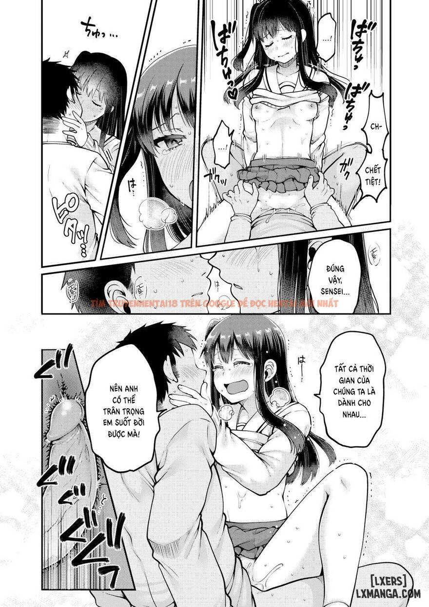 Xem ảnh 12 trong truyện hentai Together With Sensei (Forever) - One Shot - hentaitvn.net