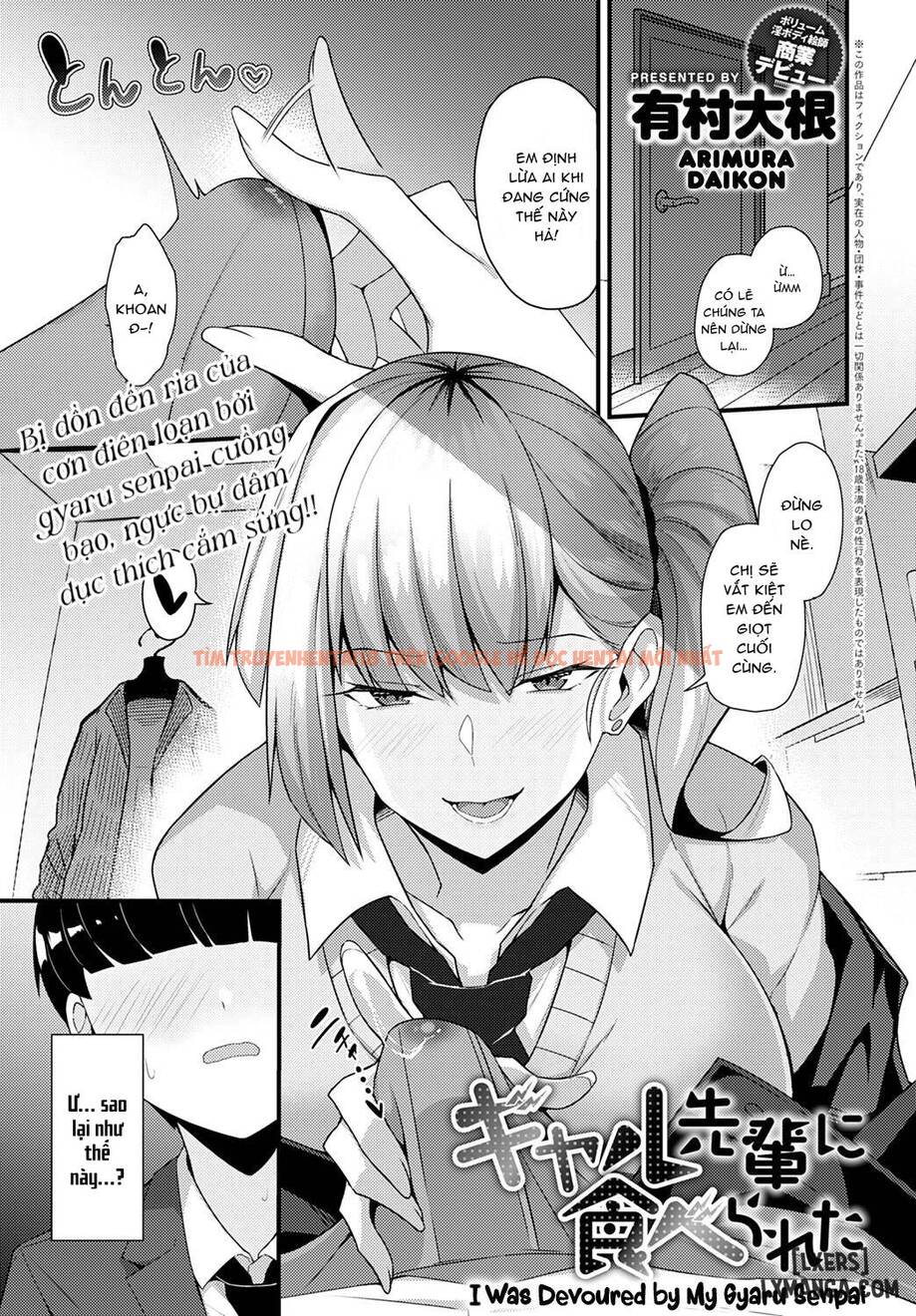 Trang truyện 2 trong truyện tranh Tôi Đã Bị Nuốt Chửng Bởi Senpai Gyaru Của Tôi - One Shot - truyentvn.net