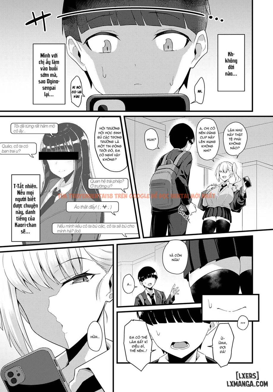 Trang truyện 6 trong truyện tranh Tôi Đã Bị Nuốt Chửng Bởi Senpai Gyaru Của Tôi - One Shot - truyentvn.net