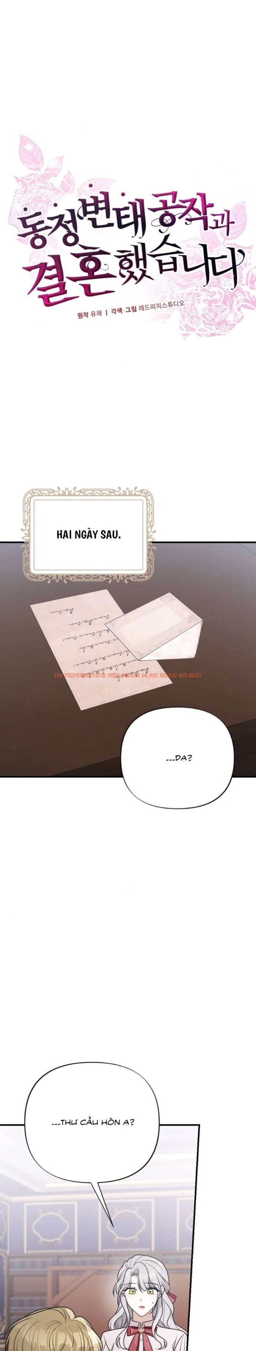 Xem ảnh 4 5 trong truyện hentai Tôi Đã Kết Hôn Với Vị Công Tước Biến Thái Còn Trinh - Chapter 2 - www.hentaitvn.net