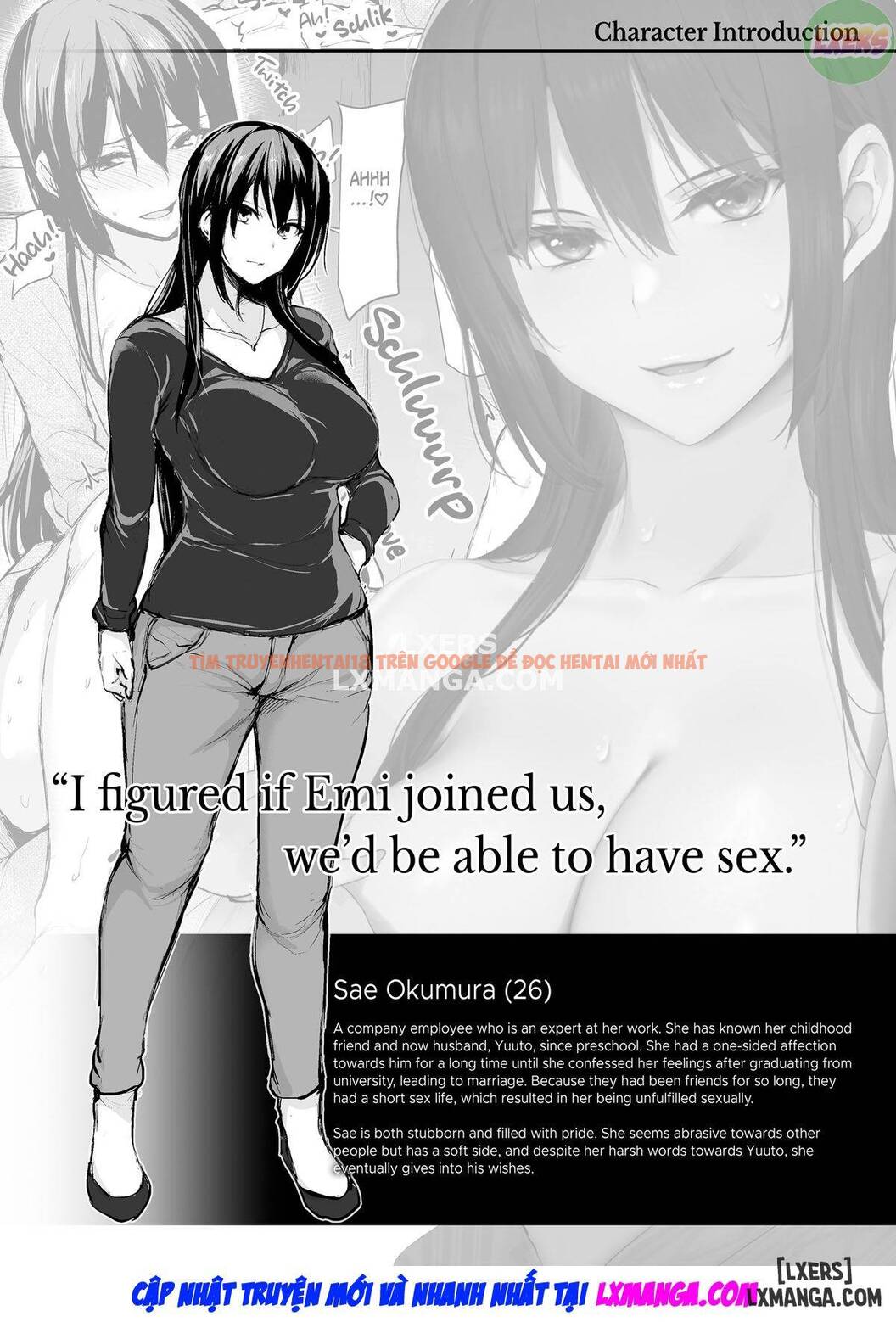 Xem ảnh 59 trong truyện hentai Tôi Không Cương Nổi Nên Vợ Tôi Mang Bạn Cô Âý Tới - Chapter 2 - hentaitvn.net