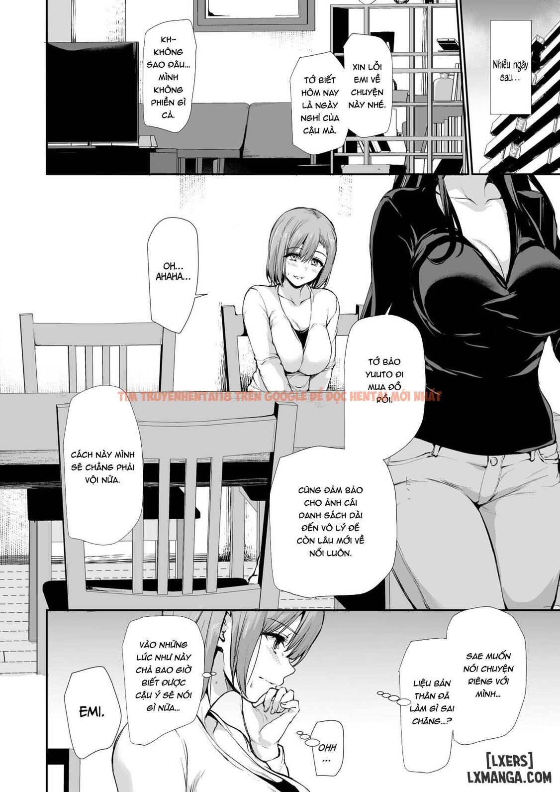 Xem ảnh 2 trong truyện hentai Tôi Không Cương Nổi Nên Vợ Tôi Mang Bạn Cô Âý Tới - Chapter 3.2 - hentaitvn.net