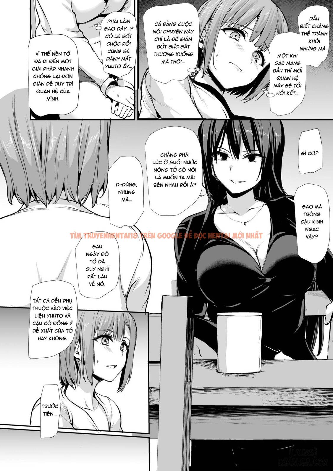 Xem ảnh 4 trong truyện hentai Tôi Không Cương Nổi Nên Vợ Tôi Mang Bạn Cô Âý Tới - Chapter 3.2 - hentaitvn.net