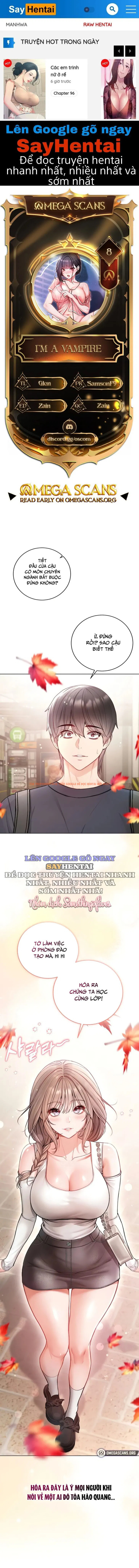 Xem ảnh Tôi Là Ma Cà Rồng - Chapter 8 - 1 - Truyenhentaiz.net