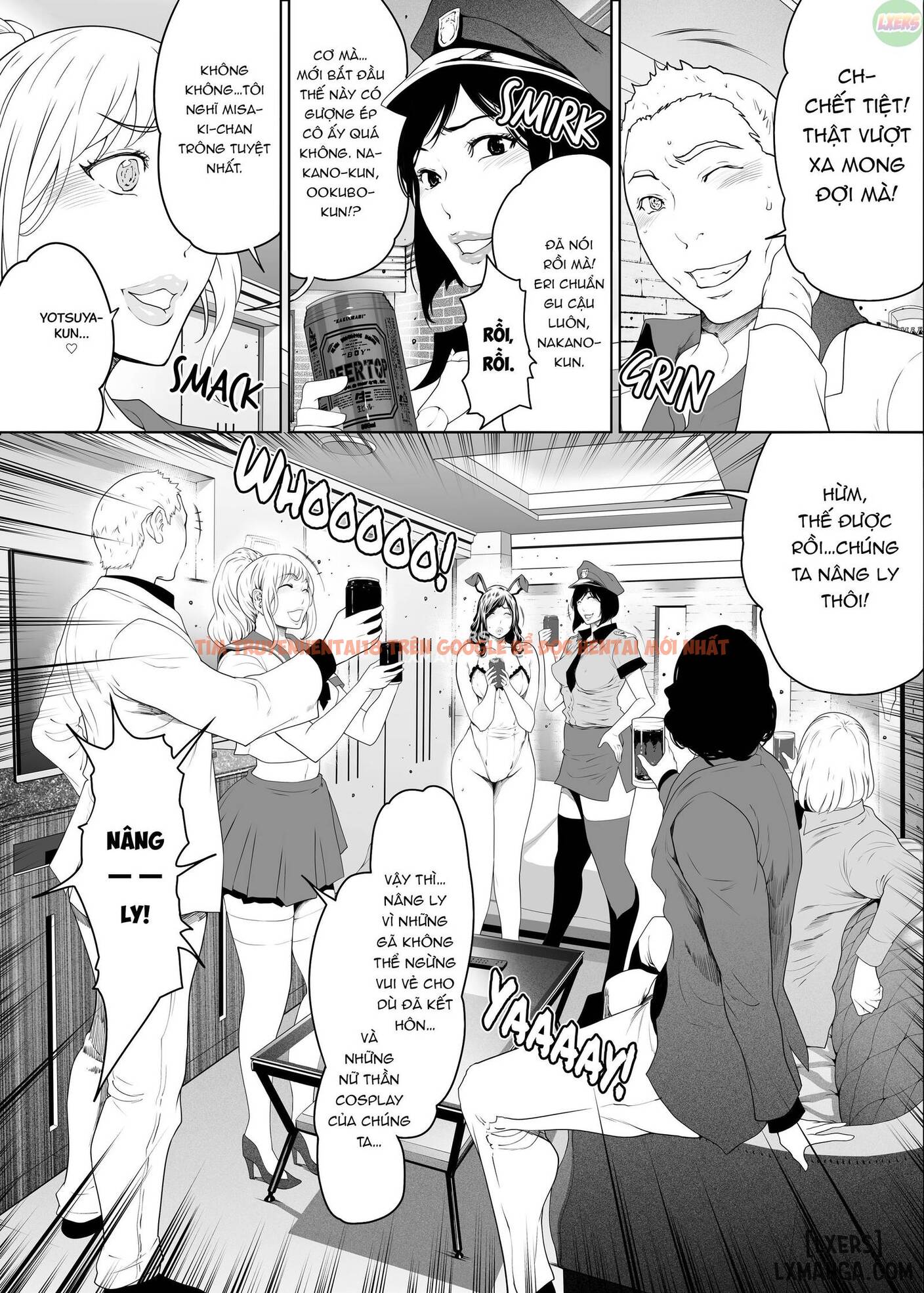 Trang truyện 5 trong truyện tranh Tối Nay Các Cô Vợ Mở Tiệc - One Shot - hentai24h.pro