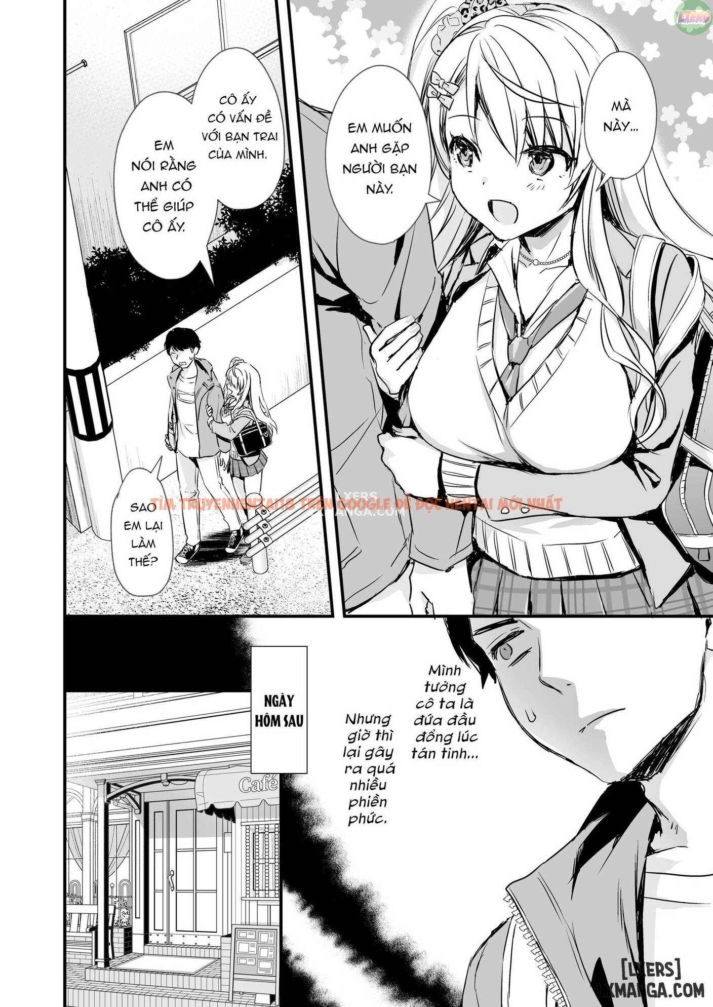 Trang truyện 9 trong truyện tranh Tôi Nhận Lời Khuyên Lãng Mạn Từ Bạn Trai Bạn Tôi - One Shot - lxmanga.org