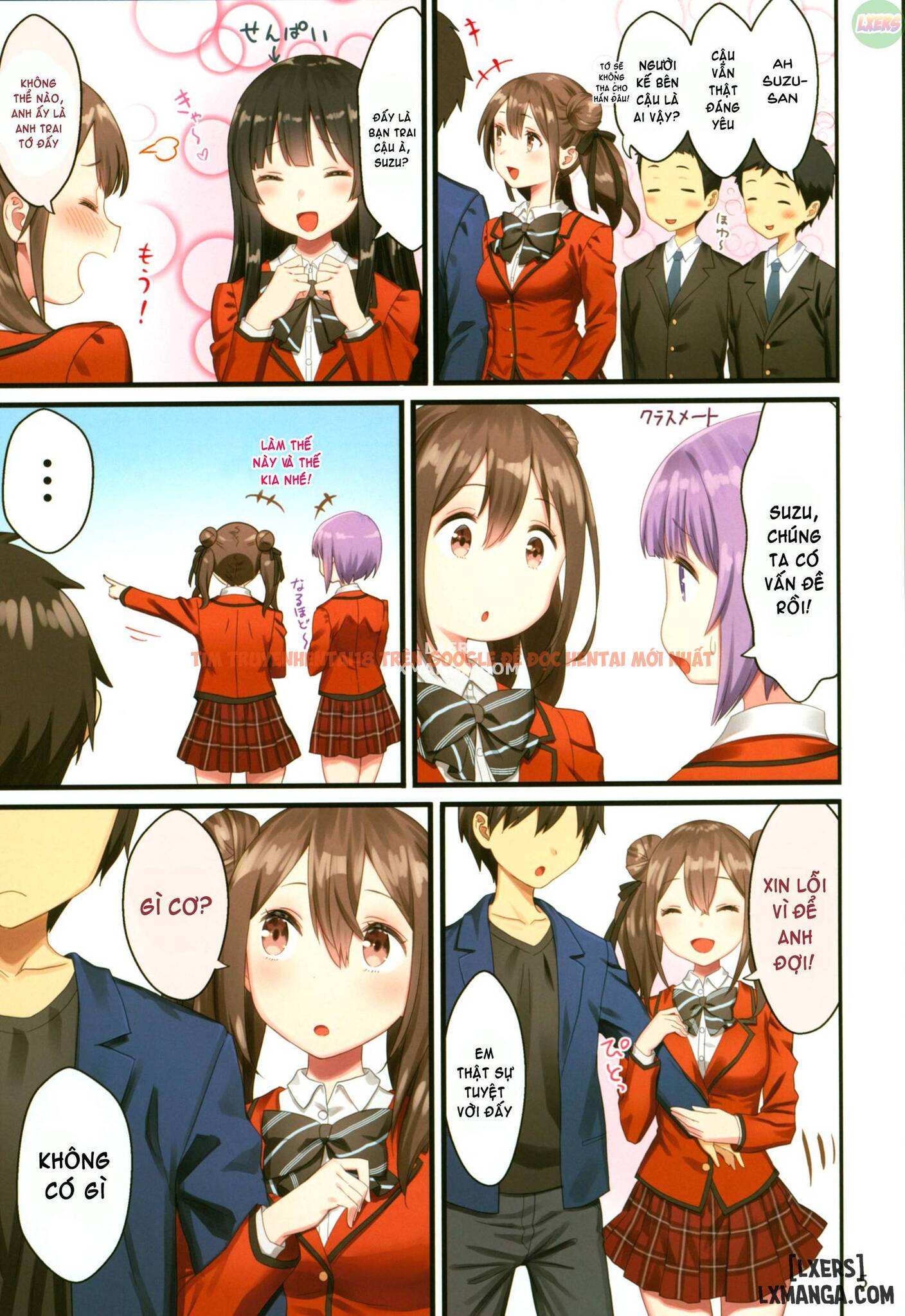 Trang truyện 3 trong truyện tranh Toile Ga Nai! 2 -gakkou Hen - One Shot - lxmanga.org
