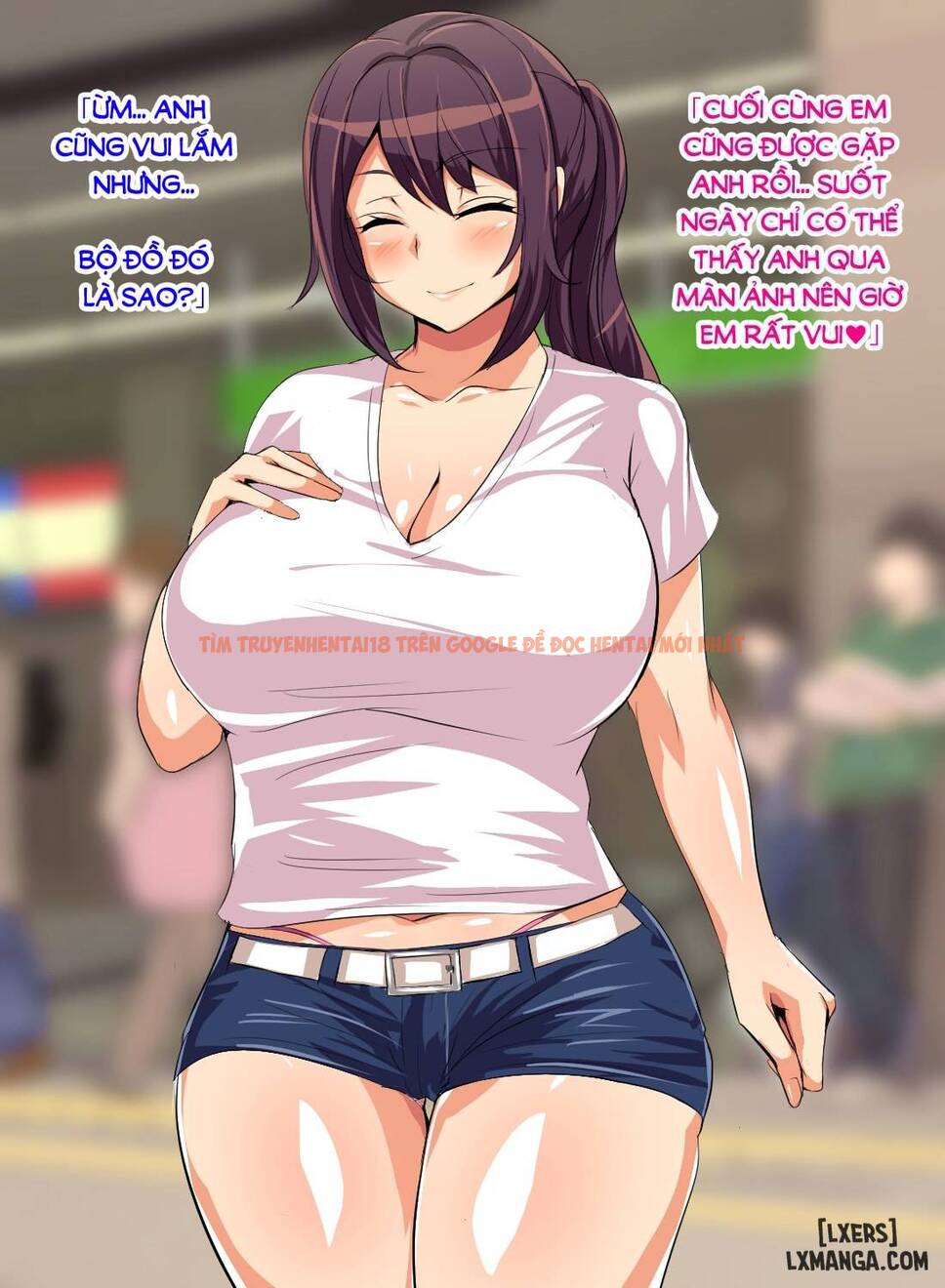 Xem ảnh 45 trong truyện hentai Tokai No Iro Ni Somaru Kanojo - Chapter 2 END - hentaitvn.net