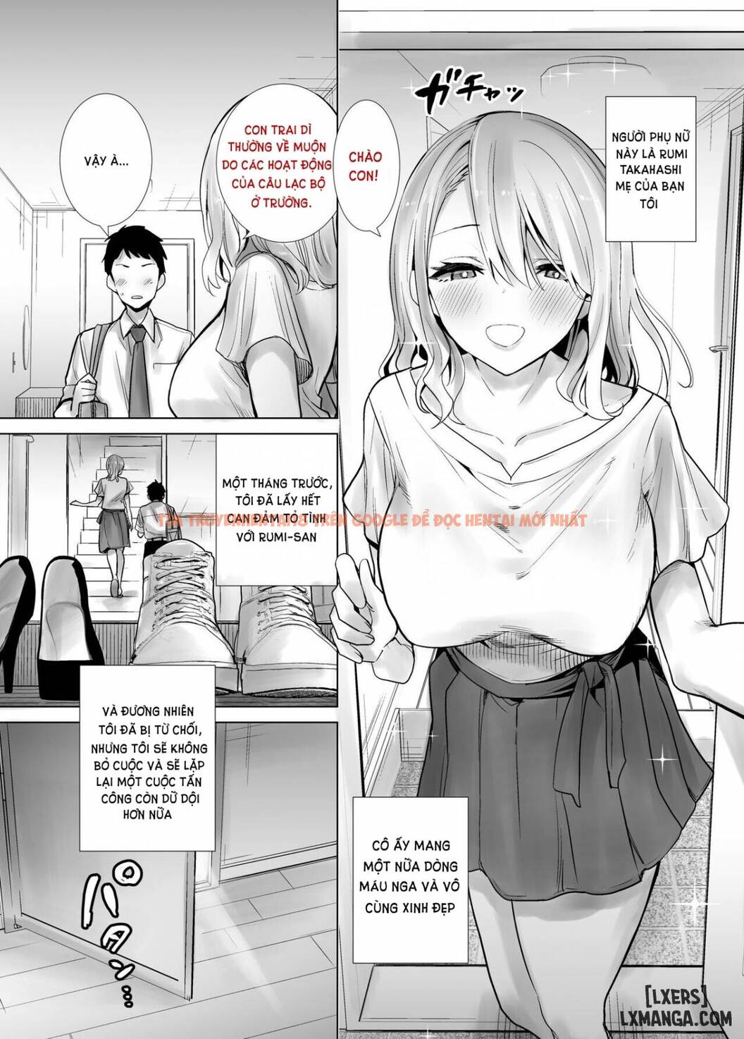 Trang truyện 1 trong truyện tranh Tomodachi No Mama Ga Boku No Dekachin De Ikimakutta Hanashi - One Shot - hentai24h.pro