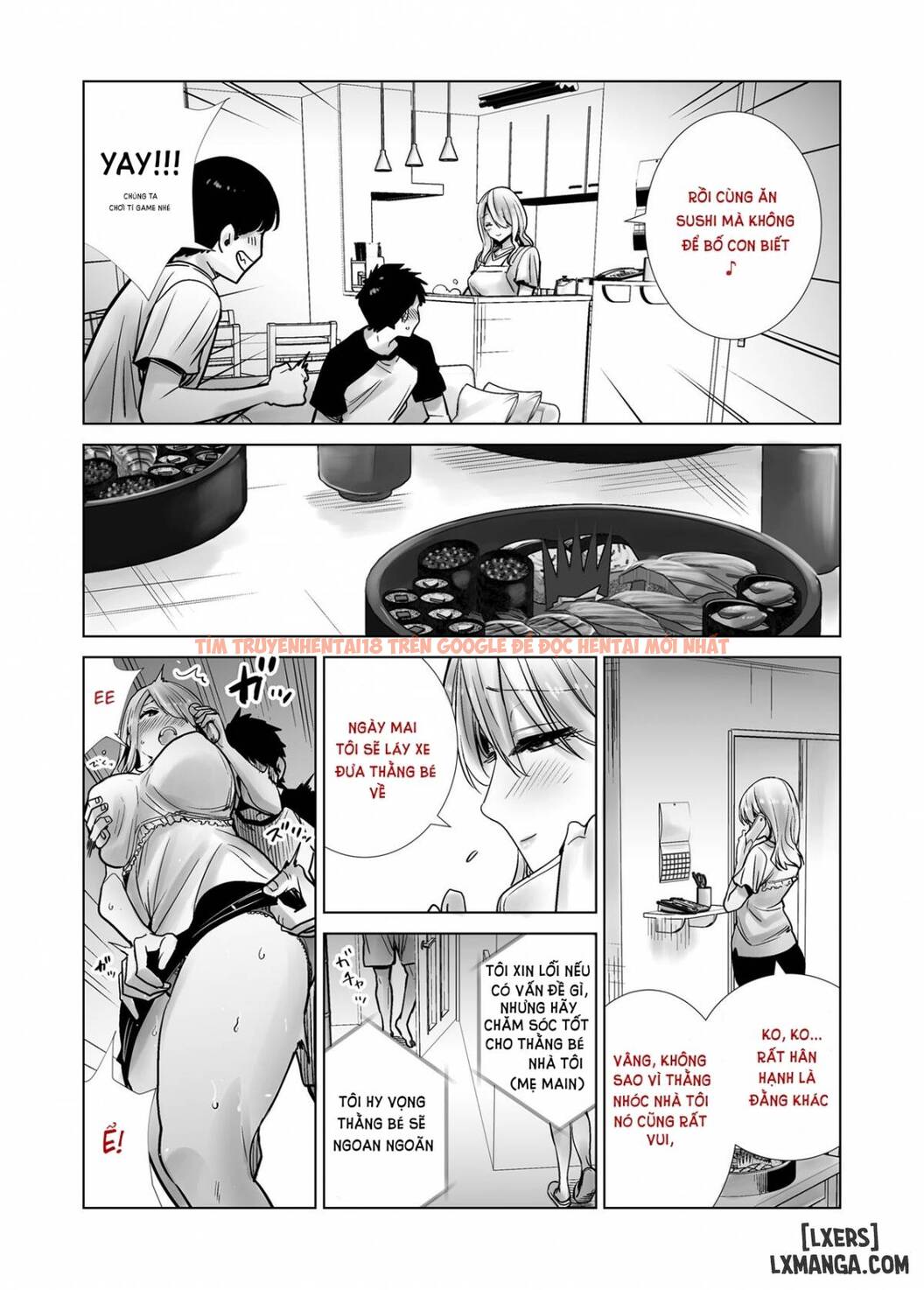 Trang truyện 20 trong truyện tranh Tomodachi No Mama Ga Boku No Dekachin De Ikimakutta Hanashi - One Shot - hentai24h.pro