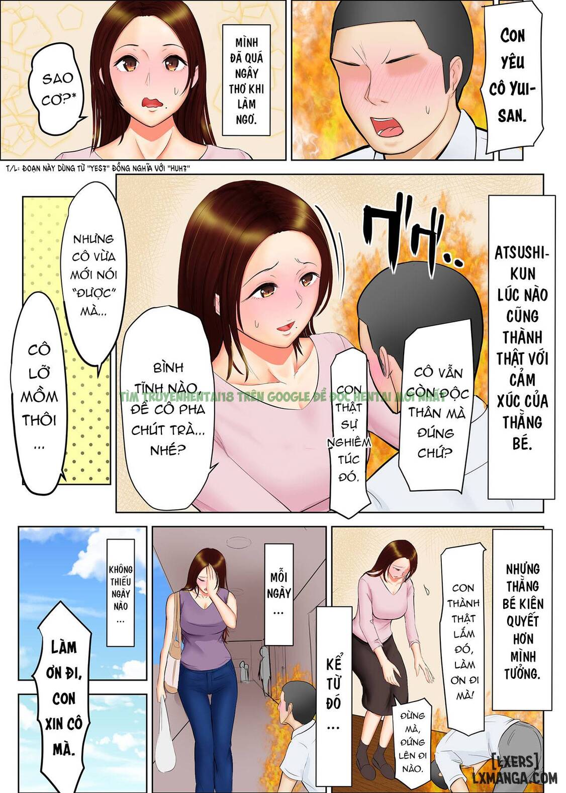 Xem ảnh 3 trong truyện hentai Tomohaha Ganbou - Desire For A Friends Mother - Chap 1 - truyenhentai18.pro