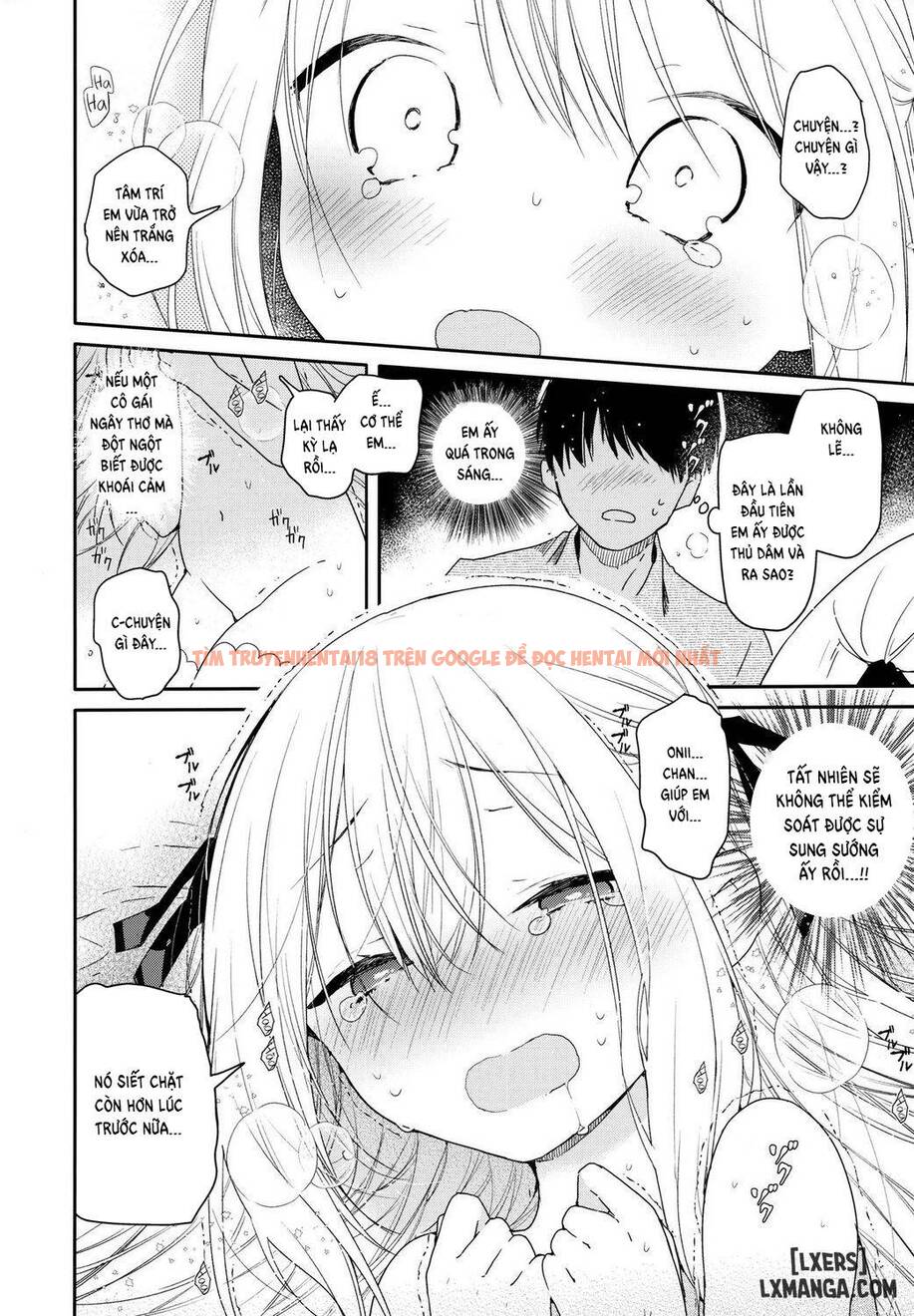 Xem ảnh 11 trong truyện hentai Tonari No Hakanage Shoujo To Hajimete Ecchi - One Shot - hentaitvn.net