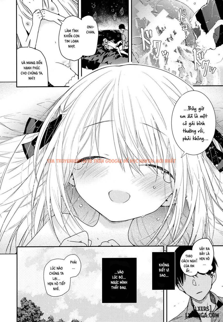 Xem ảnh 21 trong truyện hentai Tonari No Hakanage Shoujo To Hajimete Ecchi - One Shot - hentaitvn.net