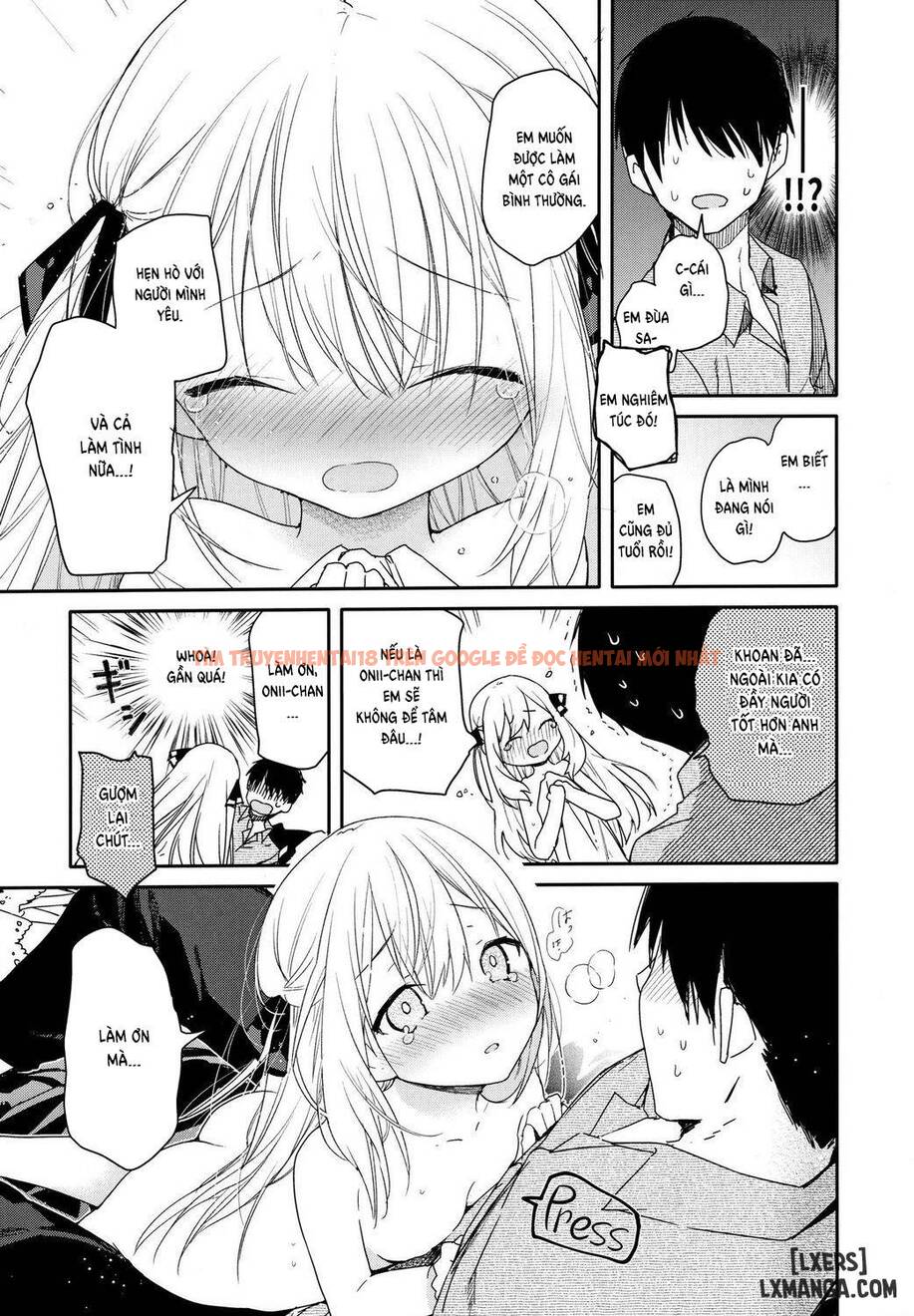 Xem ảnh 6 trong truyện hentai Tonari No Hakanage Shoujo To Hajimete Ecchi - One Shot - hentaitvn.net