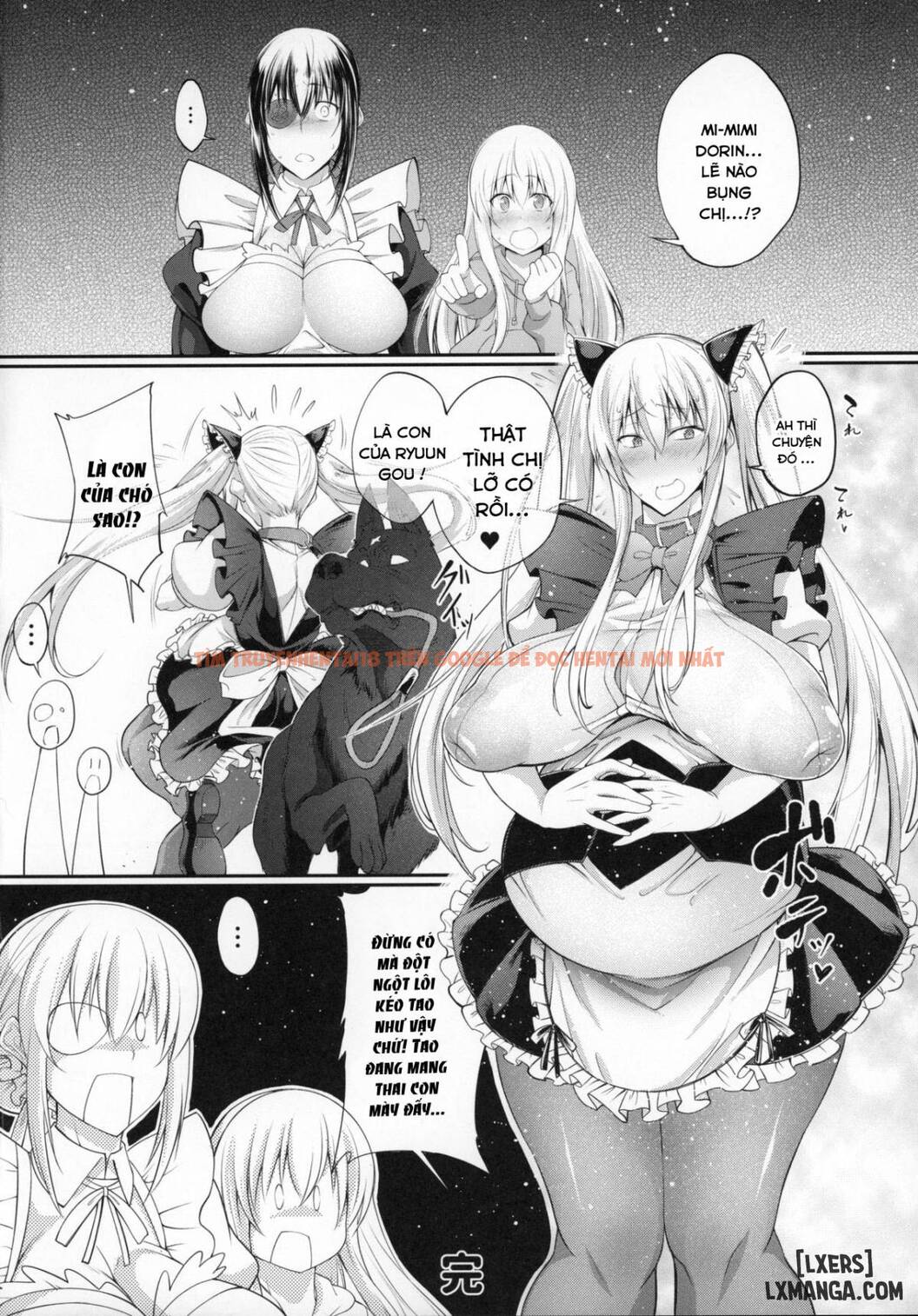 Trang truyện 17 trong truyện tranh Tonari No Inu Maid Ga Erosugiru - One Shot - hentai24h.pro