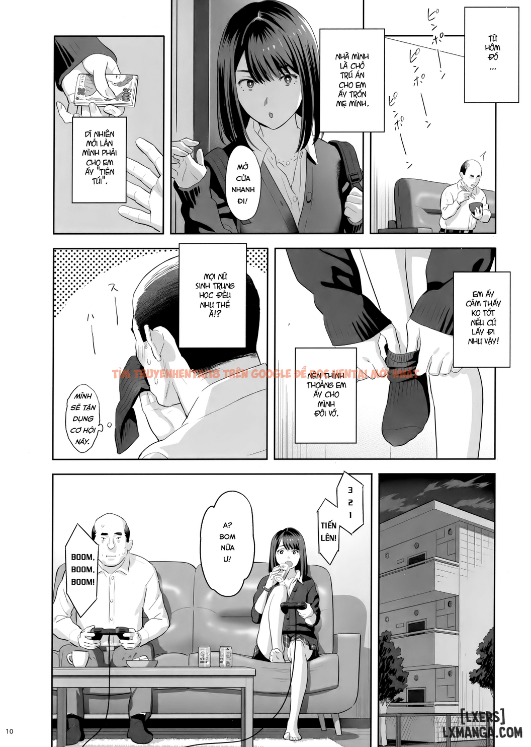 Trang truyện 8 trong truyện tranh Tonari No Jk Ni Odosarete Irihiraretemasu - Chap 1 - lxmanga.org