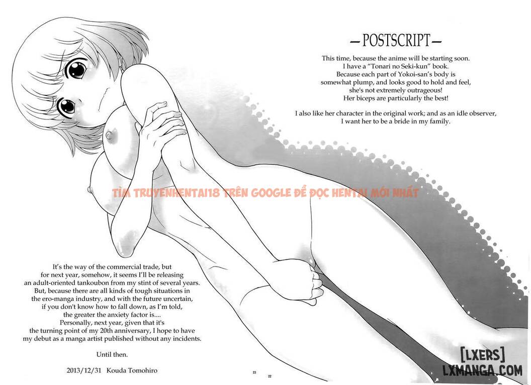 Trang truyện 17 trong truyện tranh Tonari No Y-san - One Shot - lxmanga.org