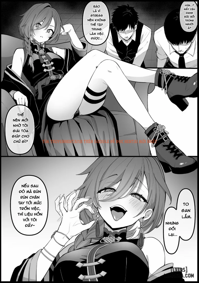 Xem ảnh page_002 trong truyện hentai Tổng Hợp Oneshot (Hololive) Của Kokemomo - Chị đại Lui sẽ giải quyết nhu cầu tình dục của cấp dưới. - www.hentaitvn.net