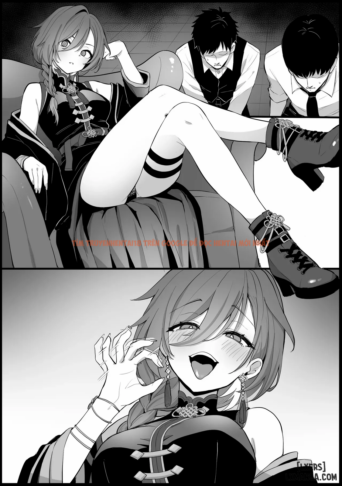 Xem ảnh page_009 trong truyện hentai Tổng Hợp Oneshot (Hololive) Của Kokemomo - Chị đại Lui sẽ giải quyết nhu cầu tình dục của cấp dưới. - www.hentaitvn.net