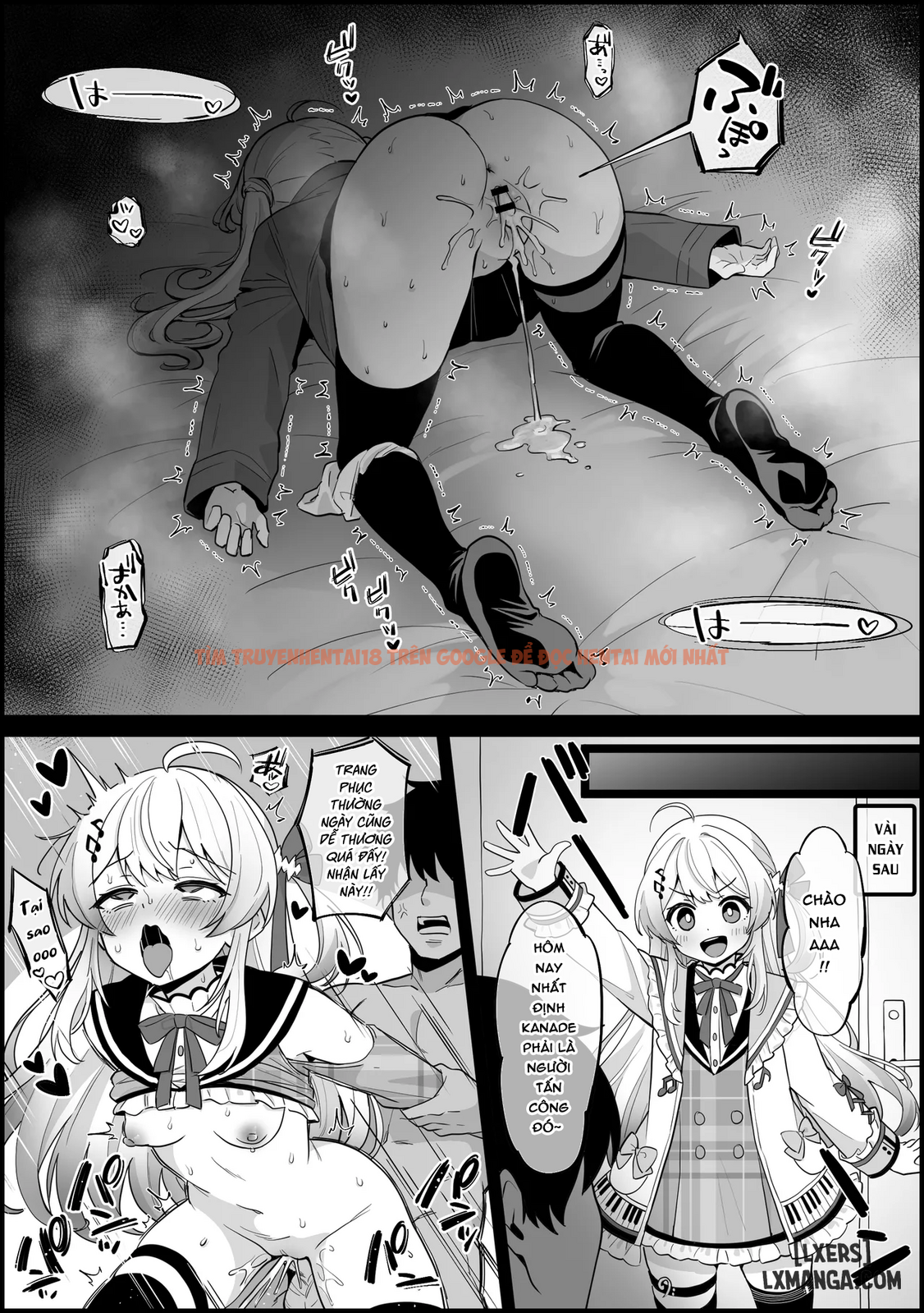 Xem ảnh Tổng Hợp Oneshot (hololive) Của Kokemomo - Chủ động tấn công với trang phục quá mức dễ thương, Kanade bị dạy dỗ cho 1 bài học. - page_006 - Truyenhentaiz.net