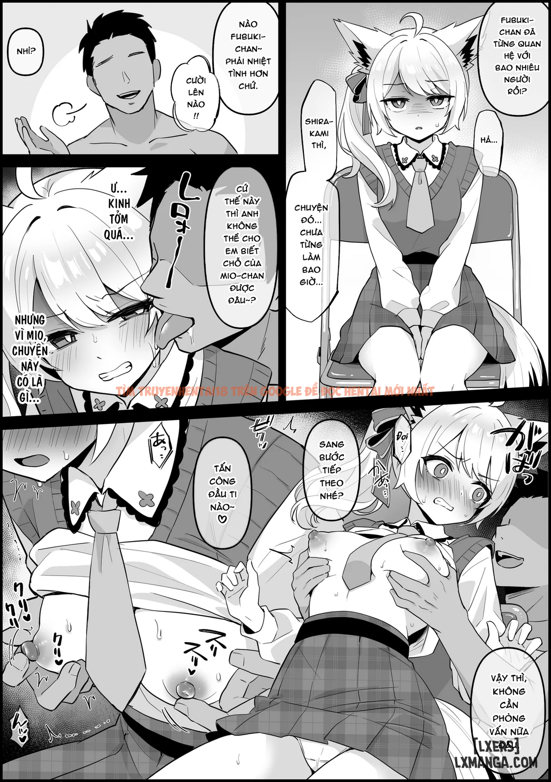 Xem ảnh Tổng Hợp Oneshot (hololive) Của Kokemomo - Để bảo vệ cô bạn thân Mio, Shirakami Fubuki buộc phải tham gia quay AV. - page_002 - Truyenhentaiz.net