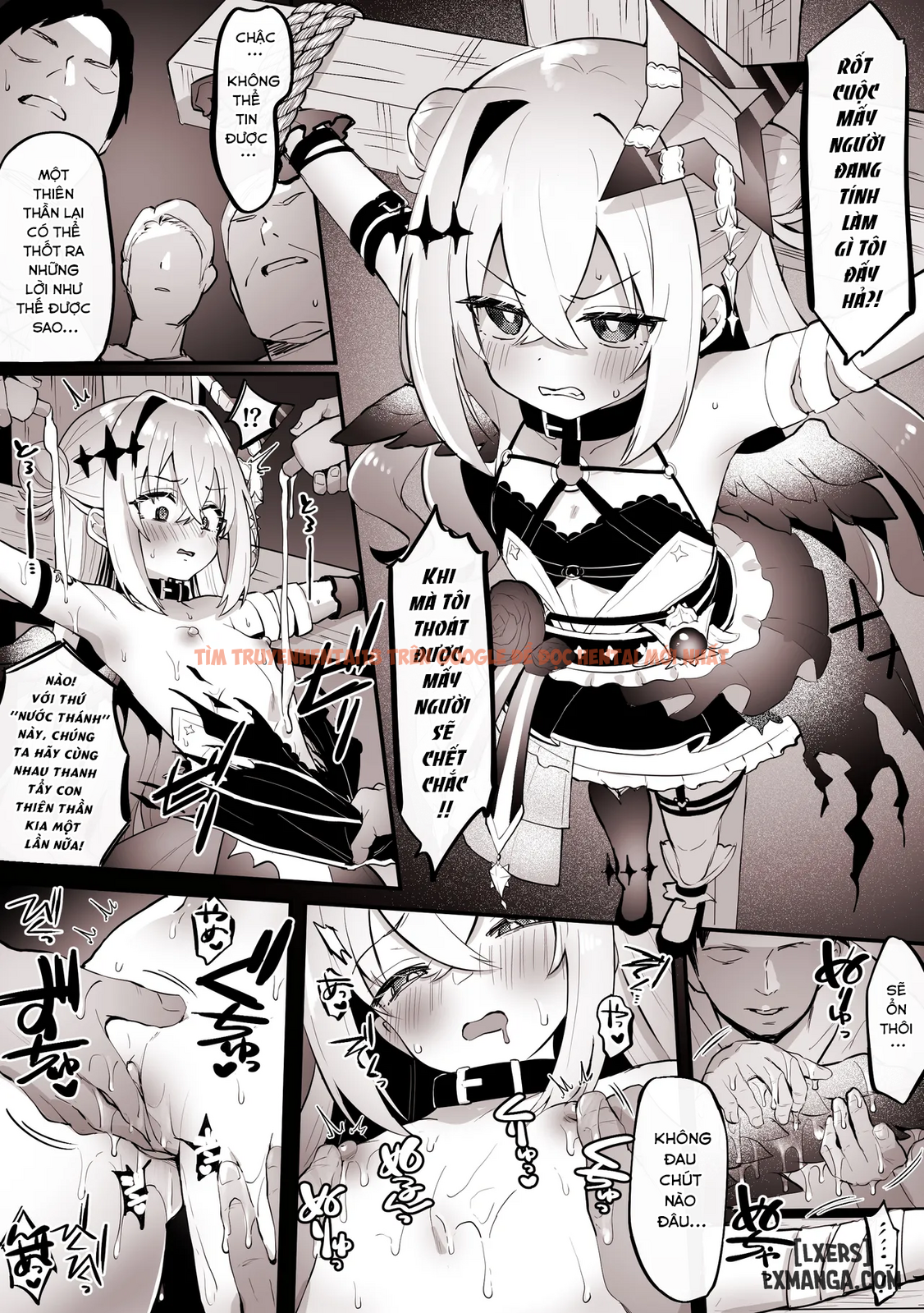 Xem ảnh page_002 trong truyện hentai Tổng Hợp Oneshot (Hololive) Của Kokemomo - Kanata bị một hội giáo giam giữ và bị bôi thuốc kích dục khắp người dưới chiêu bài thanh tẩy. - www.hentaitvn.net
