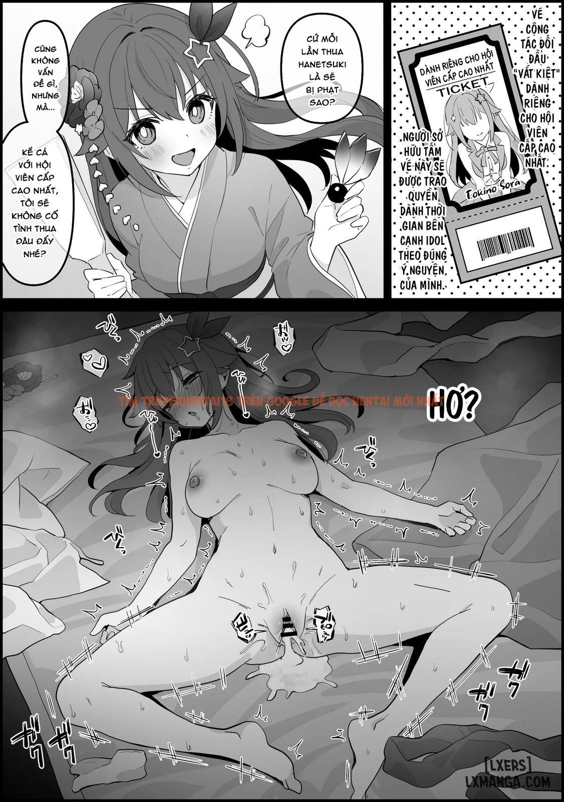Xem ảnh page_003 trong truyện hentai Tổng Hợp Oneshot (Hololive) Của Kokemomo - Thua trận với hội viên cấp cao nhất, Tokino Sora đã bị phạt rất, rất nhiều. - hentaitvn.net