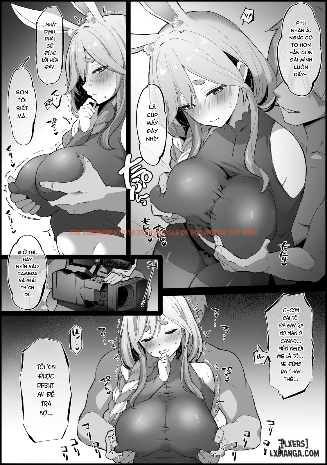 Xem ảnh Tổng Hợp Oneshot (hololive) Của Kokemomo - Vi con gái nợ nần casino, Pekomama chấp nhận thay thế để debut AV. - page_002 - Truyenhentaiz.net