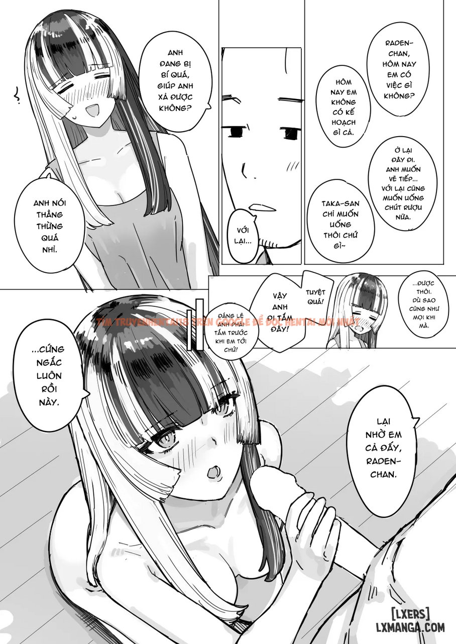 Xem ảnh Tổng Hợp Oneshot (hololive) Của Ura Kaizokudan - Chuyện tình của Raden - page_003 - Truyenhentaiz.net